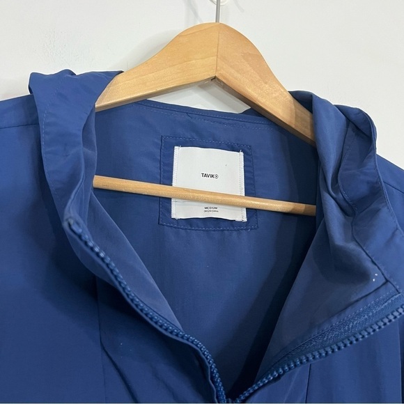 Tavik Blue Minori Anorak Lightweight Hooded Pullover Medium - Picture 4 of 7